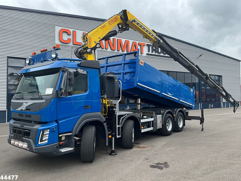 Volvo FMX 540 8x4 Euro 6 Fassi 36 Tonmeter laadkraan - Kipper vrachtwagen, Kraanwagen: afbeelding 1 Volvo FMX 540 8x4 Euro 6 Fassi 36 Tonmeter laadkraan - Kipper vrachtwagen, Kraanwagen: afbeelding 1