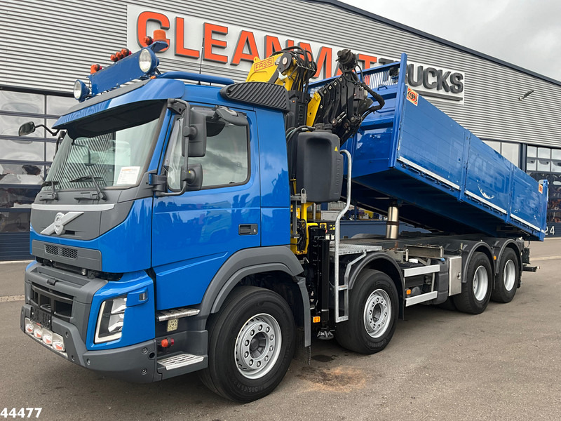 Volvo FMX 540 8x4 Euro 6 Fassi 36 Tonmeter laadkraan - Kipper vrachtwagen, Kraanwagen: afbeelding 3 Volvo FMX 540 8x4 Euro 6 Fassi 36 Tonmeter laadkraan - Kipper vrachtwagen, Kraanwagen: afbeelding 3