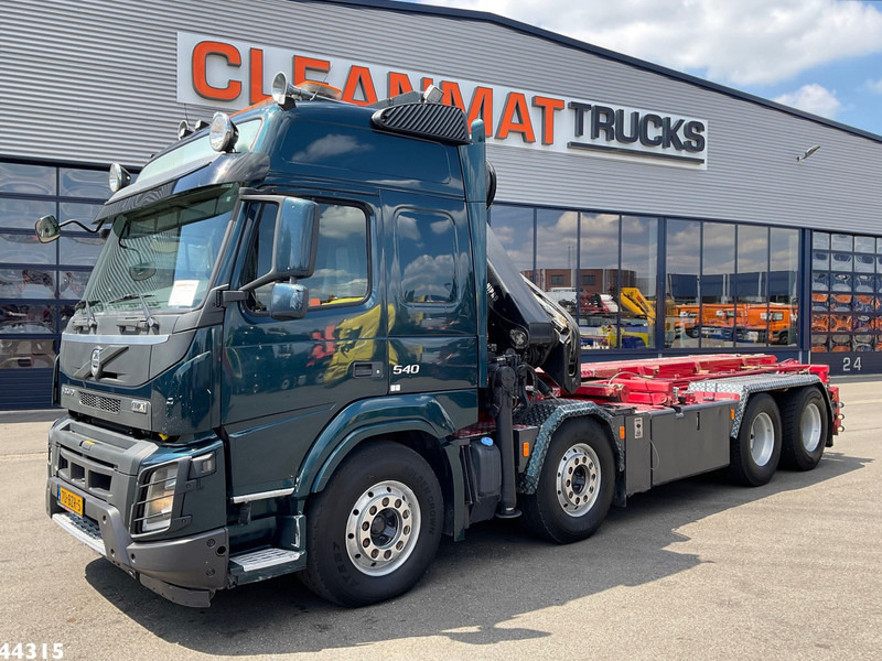 Volvo FMX 540 8x4 Euro 6 Hiab 28 Tonmeter laadkraan - Kabelsysteem truck, Kraanwagen: afbeelding 4 Volvo FMX 540 8x4 Euro 6 Hiab 28 Tonmeter laadkraan - Kabelsysteem truck, Kraanwagen: afbeelding 4