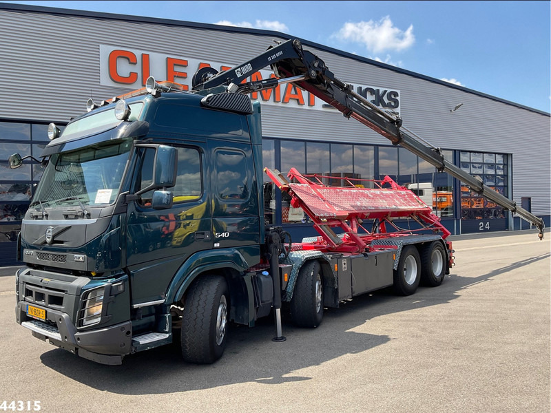 Volvo FMX 540 8x4 Euro 6 Hiab 28 Tonmeter laadkraan - Kabelsysteem truck, Kraanwagen: afbeelding 1 Volvo FMX 540 8x4 Euro 6 Hiab 28 Tonmeter laadkraan - Kabelsysteem truck, Kraanwagen: afbeelding 1