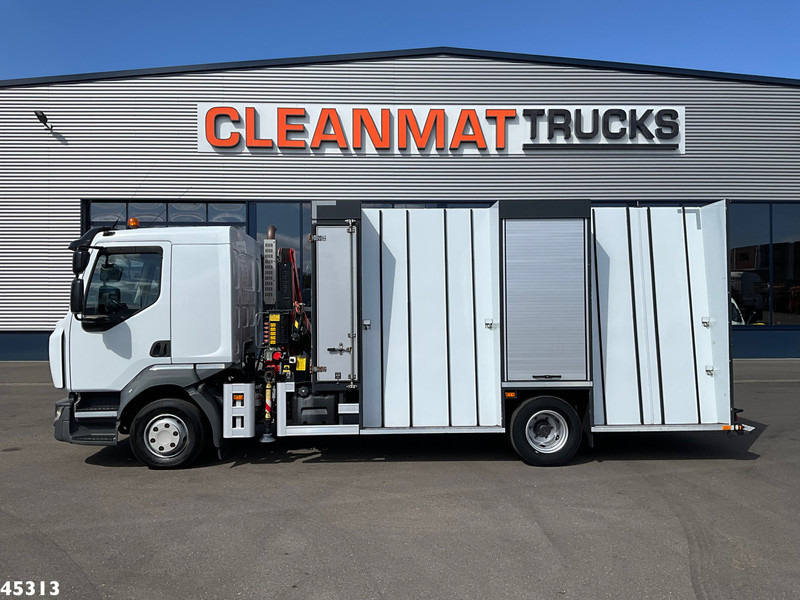 Renault D 220 Euro 6 Fassi 2,3 Tonmeter laadkraan Just 153.536 km! - Vrachtwagen, Kraanwagen: afbeelding 3 Renault D 220 Euro 6 Fassi 2,3 Tonmeter laadkraan Just 153.536 km! - Vrachtwagen, Kraanwagen: afbeelding 3