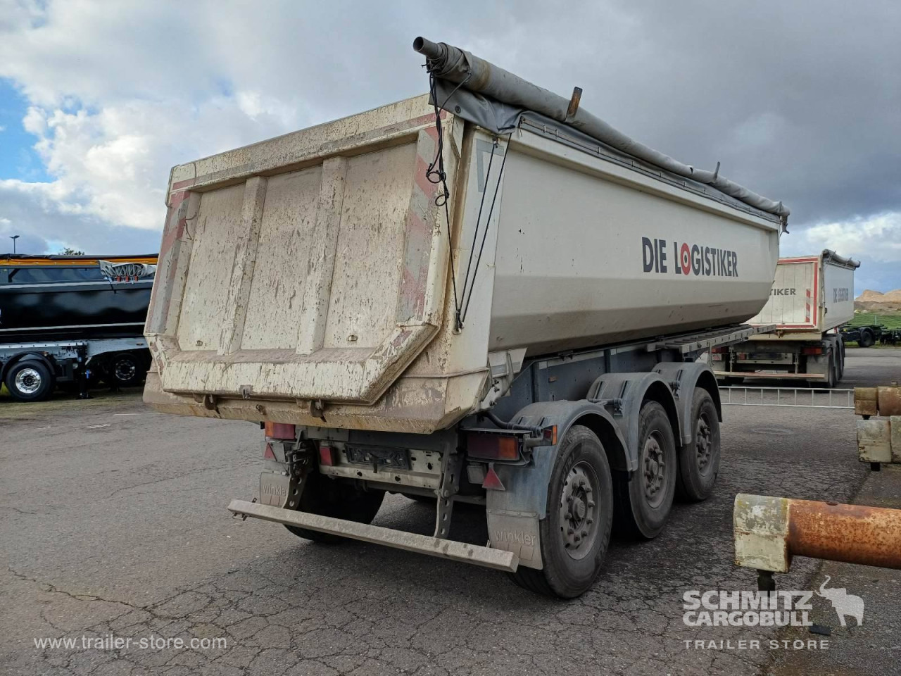 LANGENDORF Auflieger Kipper Stahlrundmulde 24m³ - Kipper oplegger: afbeelding 5 LANGENDORF Auflieger Kipper Stahlrundmulde 24m³ - Kipper oplegger: afbeelding 5