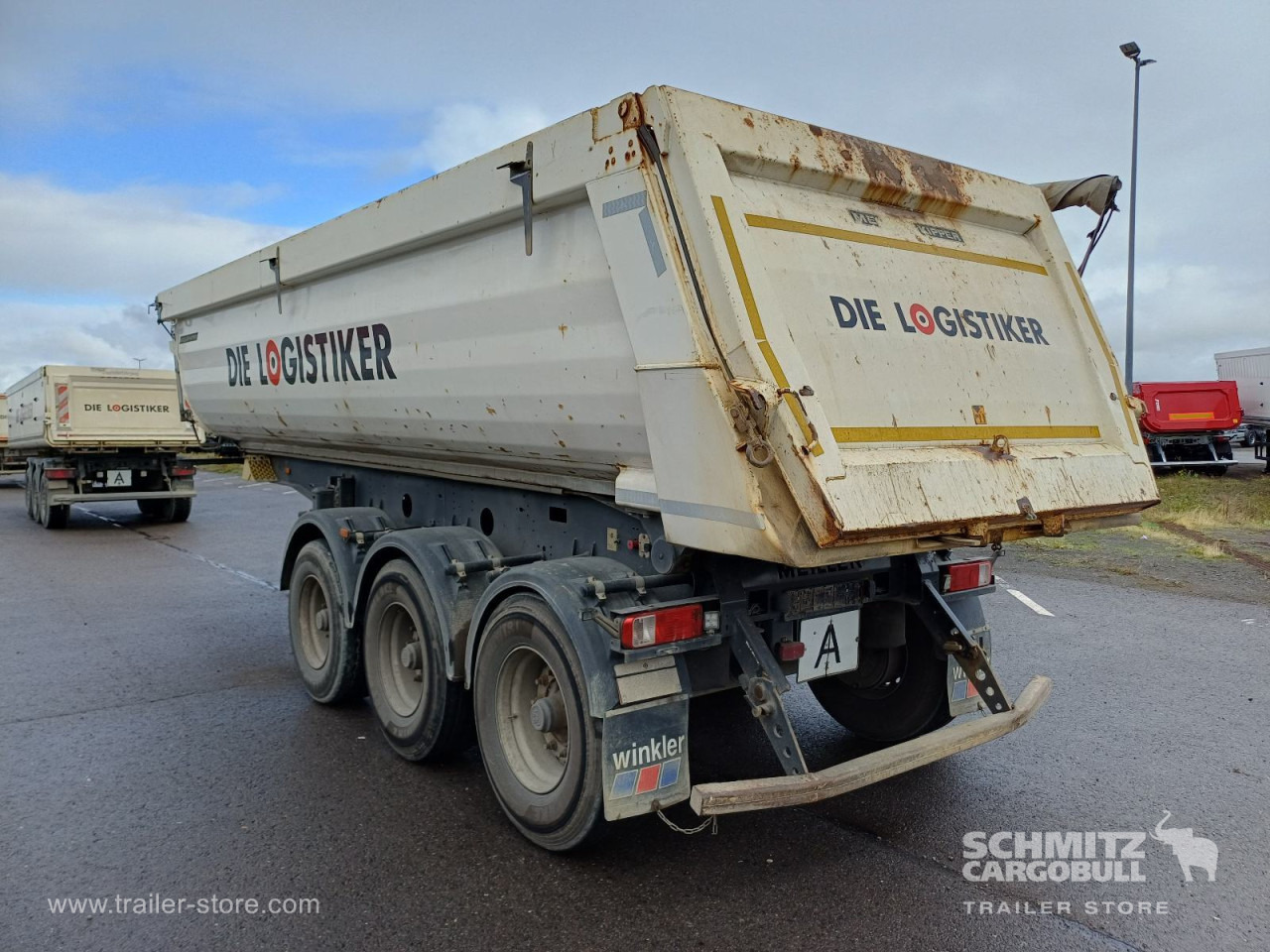 MEILLER Auflieger Kipper Stahlrundmulde 26m³ - Kipper oplegger: afbeelding 3 MEILLER Auflieger Kipper Stahlrundmulde 26m³ - Kipper oplegger: afbeelding 3