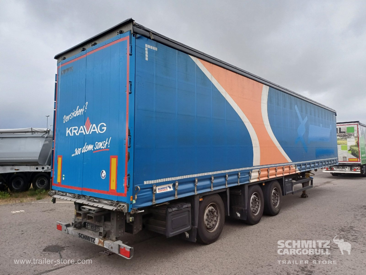 Schuifzeiloplegger SCHMITZ Auflieger Curtainsider Standard Forklift holder: afbeelding 11