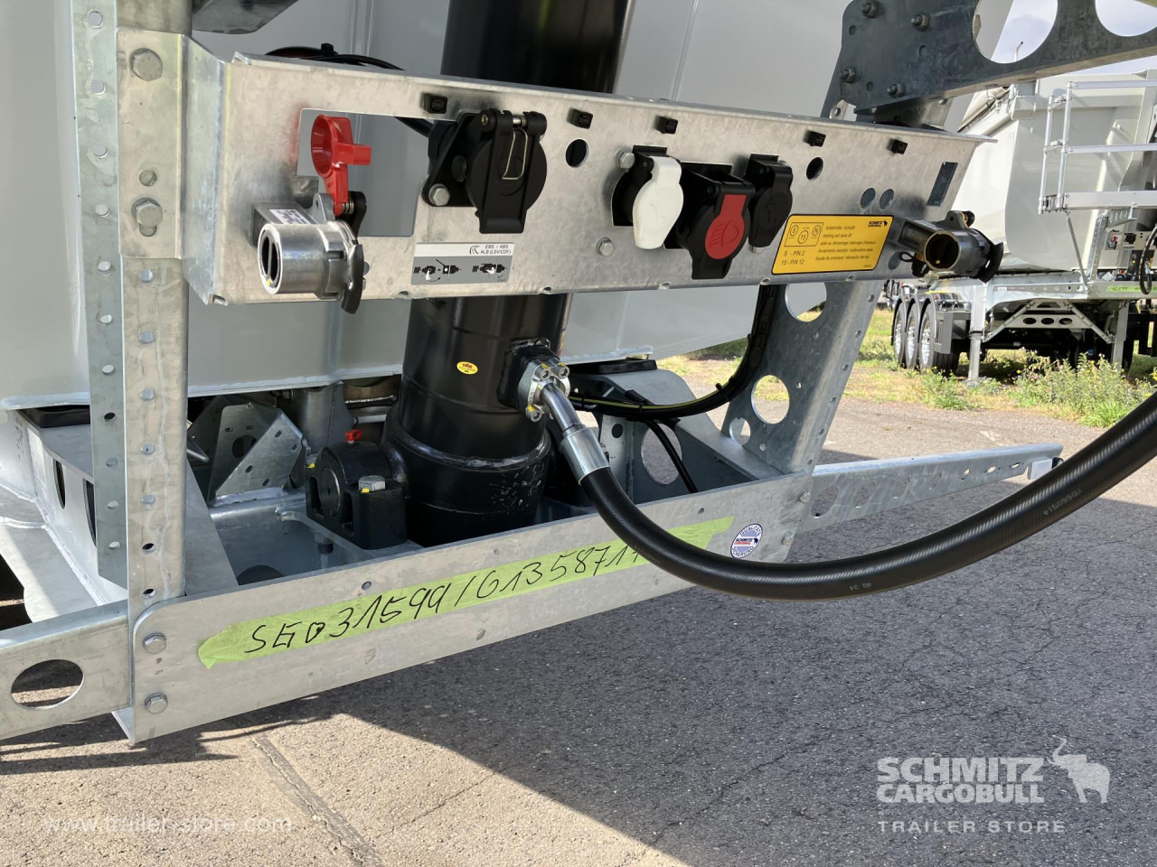 Nieuw Kipper oplegger SCHMITZ Auflieger Kipper Stahlrundmulde 29m³: afbeelding 9