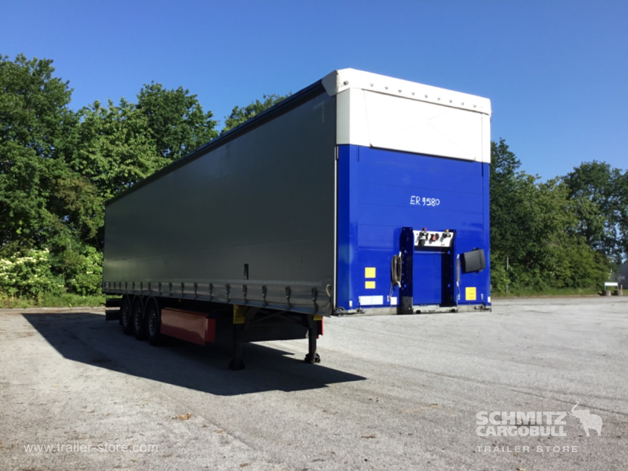 SCHMITZ Curtainsider Standard , Folding wall right - Schuifzeiloplegger: afbeelding 1 SCHMITZ Curtainsider Standard , Folding wall right - Schuifzeiloplegger: afbeelding 1