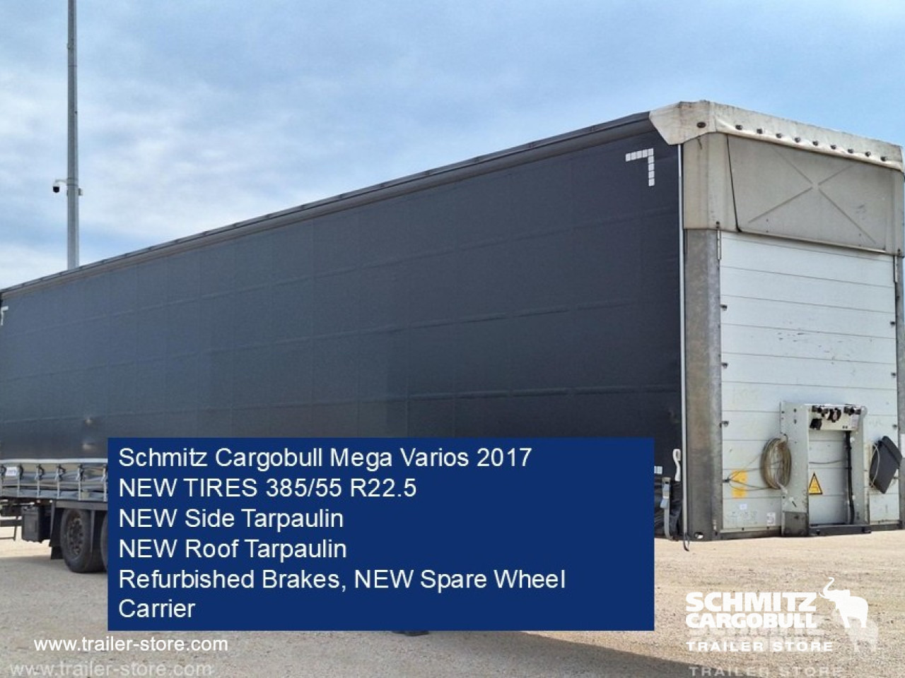 SCHMITZ Curtainsider Mega - Schuifzeiloplegger: afbeelding 1 SCHMITZ Curtainsider Mega - Schuifzeiloplegger: afbeelding 1
