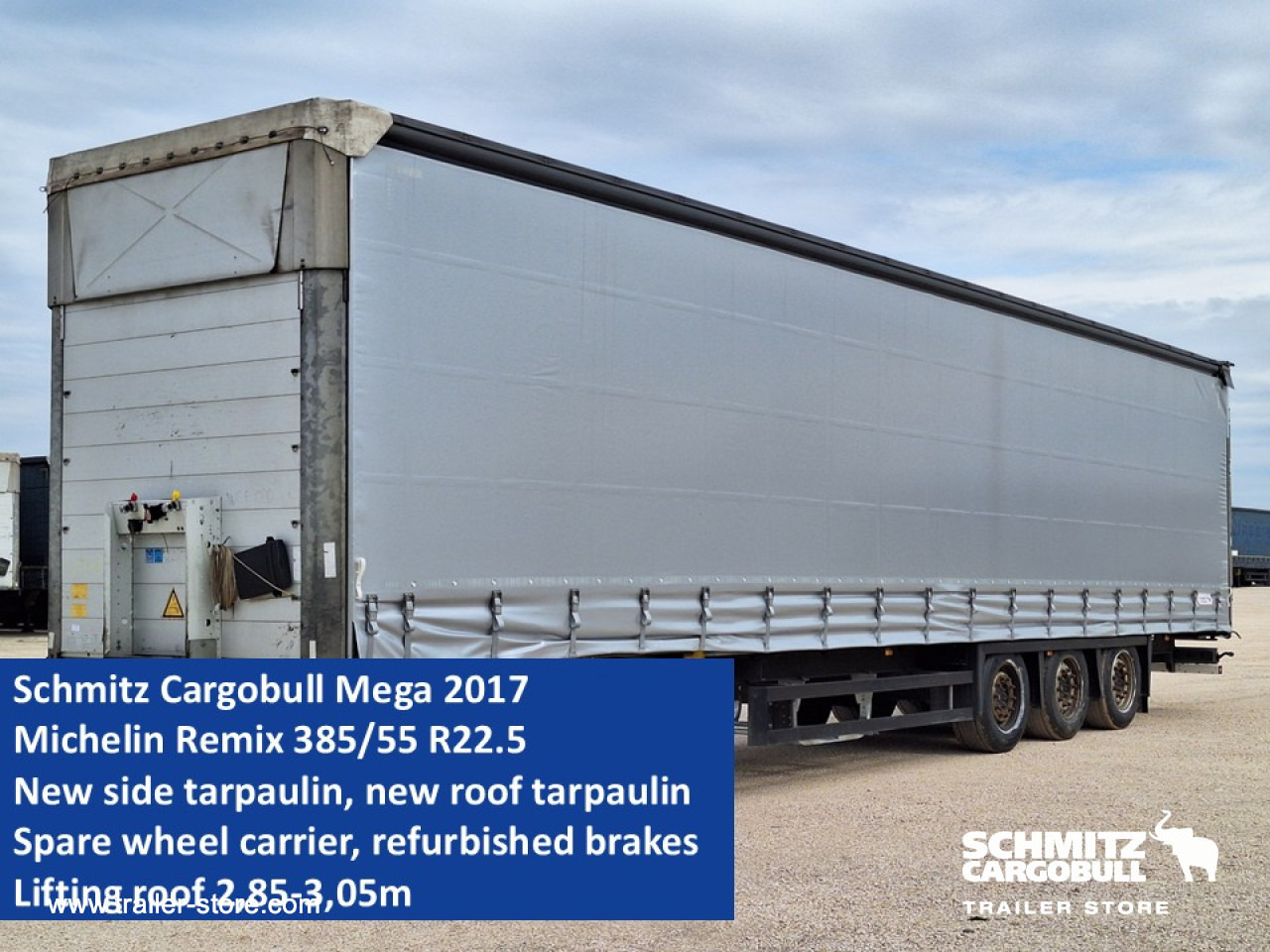 SCHMITZ Curtainsider Mega - Schuifzeiloplegger: afbeelding 1 SCHMITZ Curtainsider Mega - Schuifzeiloplegger: afbeelding 1