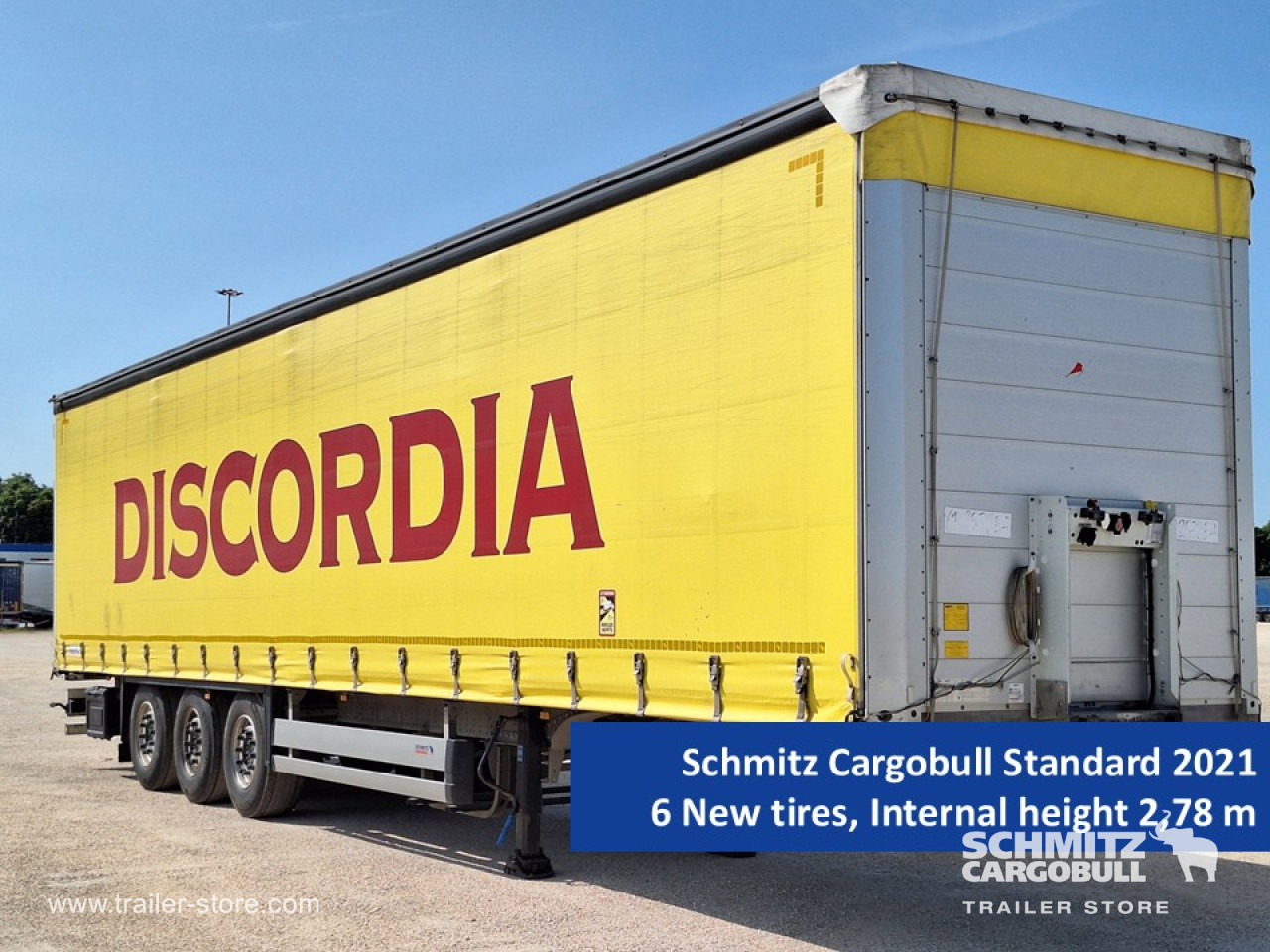 SCHMITZ Curtainsider Standard - Schuifzeiloplegger: afbeelding 1 SCHMITZ Curtainsider Standard - Schuifzeiloplegger: afbeelding 1
