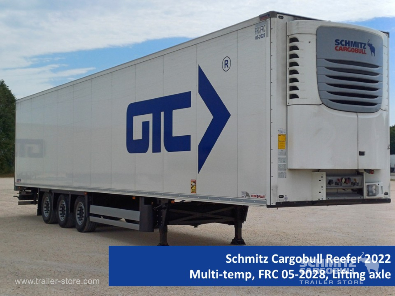 SCHMITZ Reefer Multitemp - Isotherm oplegger: afbeelding 1 SCHMITZ Reefer Multitemp - Isotherm oplegger: afbeelding 1