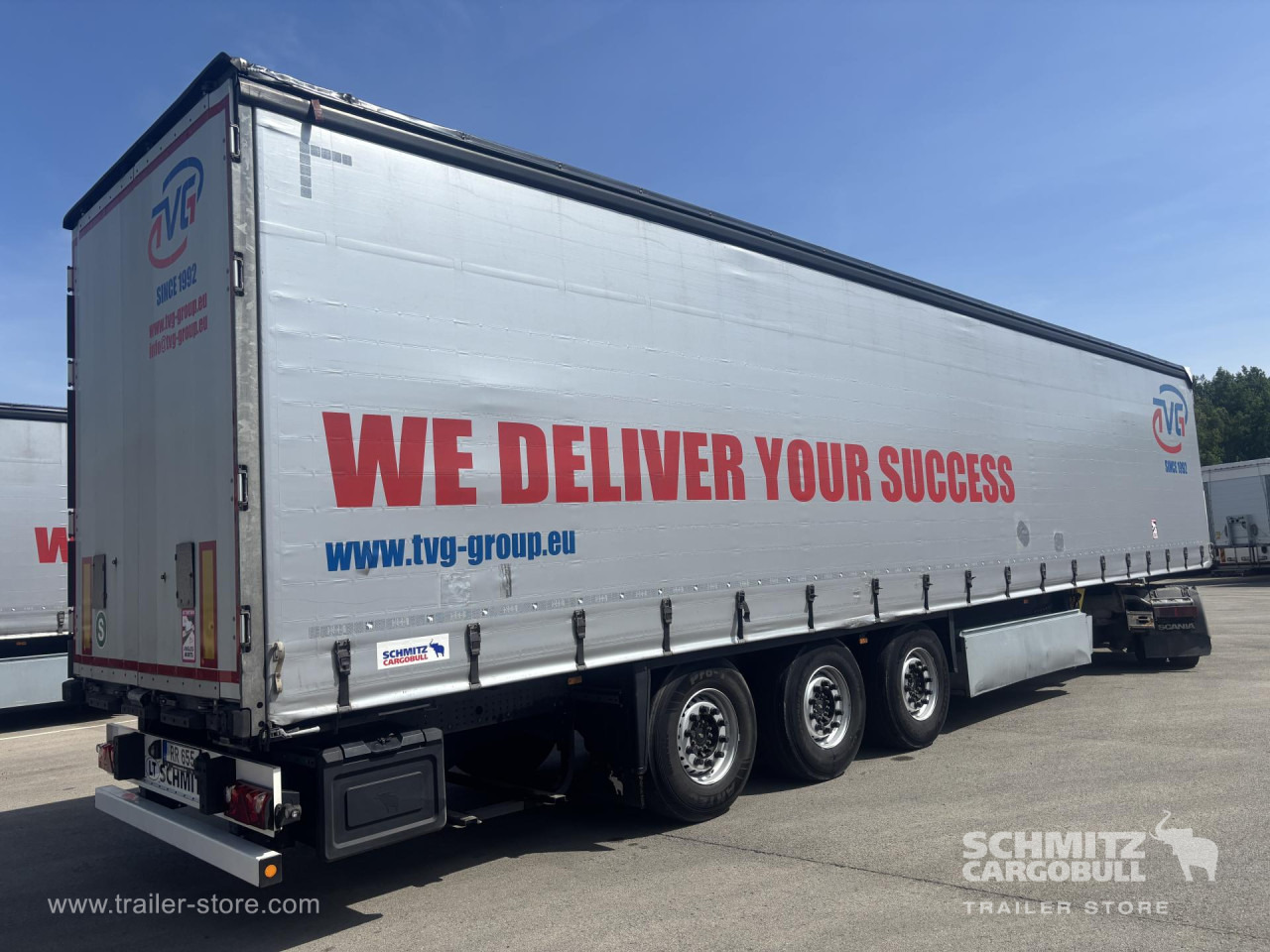 SCHMITZ Curtainsider Standard - Schuifzeiloplegger: afbeelding 1 SCHMITZ Curtainsider Standard - Schuifzeiloplegger: afbeelding 1