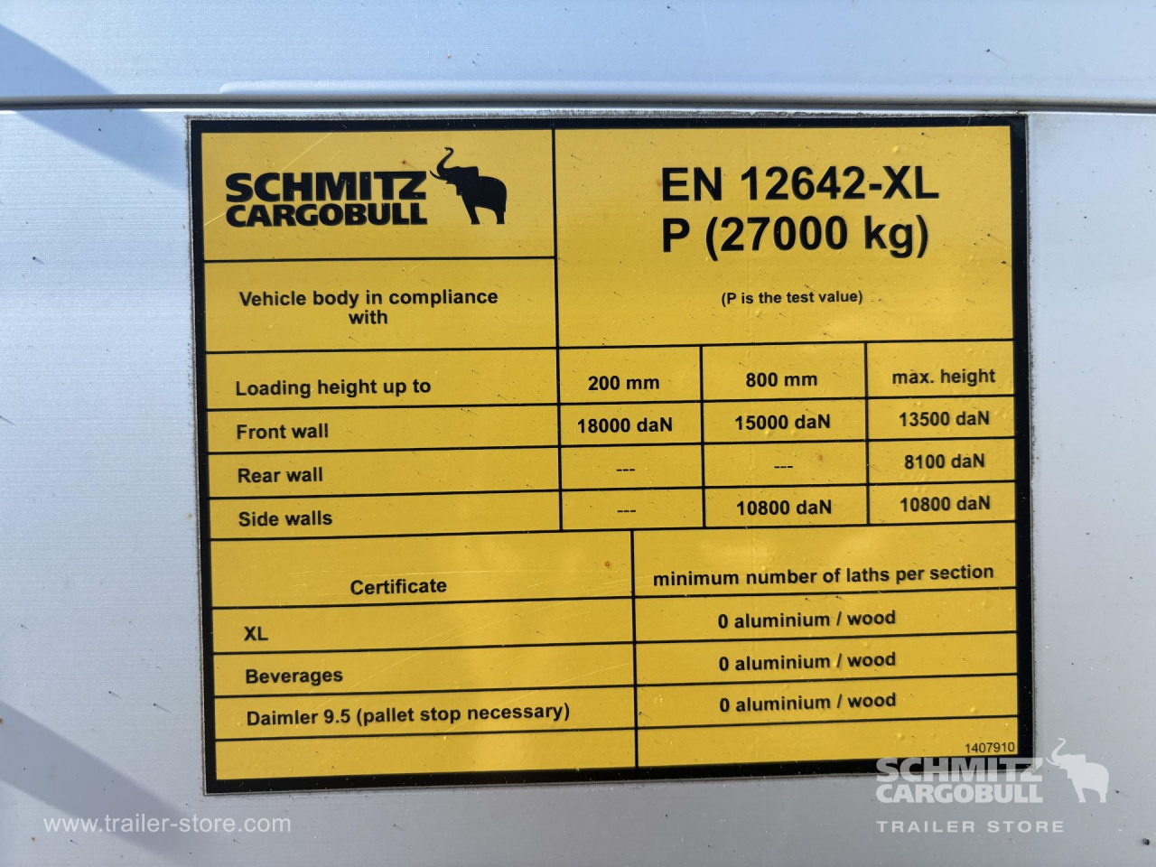 SCHMITZ Curtainsider Standard - Schuifzeiloplegger: afbeelding 2 SCHMITZ Curtainsider Standard - Schuifzeiloplegger: afbeelding 2