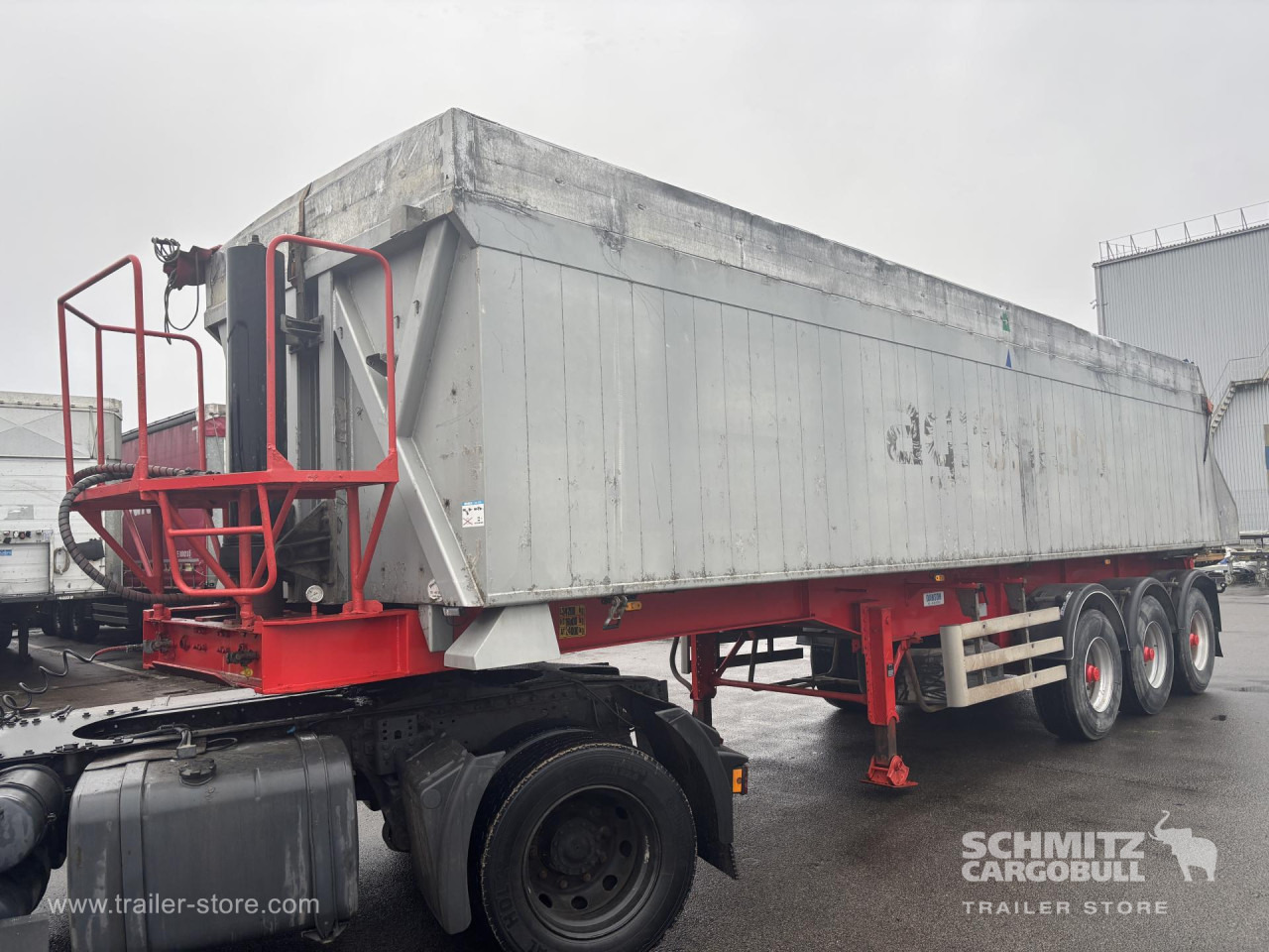 Tipper Alu-square sided body 40m³ - Kipper oplegger: afbeelding 4 Tipper Alu-square sided body 40m³ - Kipper oplegger: afbeelding 4