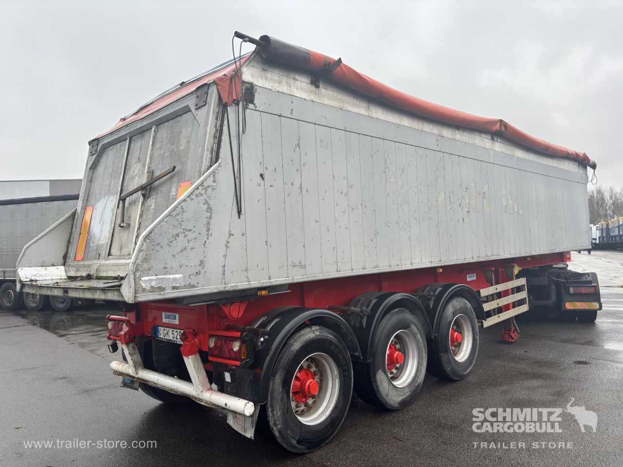 Tipper Alu-square sided body 40m³ - Kipper oplegger: afbeelding 5 Tipper Alu-square sided body 40m³ - Kipper oplegger: afbeelding 5