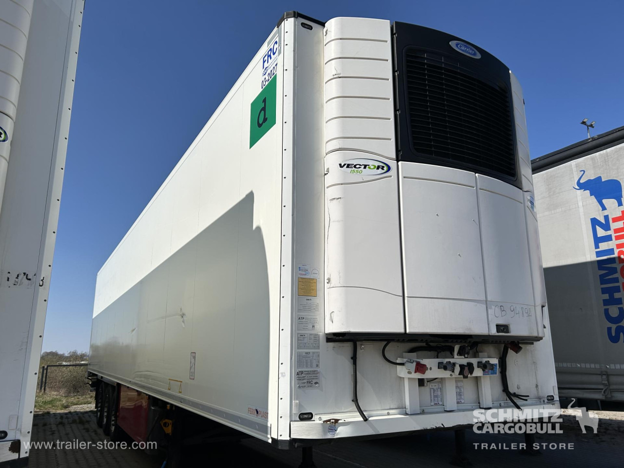 SCHMITZ Reefer Standard - Isotherm oplegger: afbeelding 1 SCHMITZ Reefer Standard - Isotherm oplegger: afbeelding 1