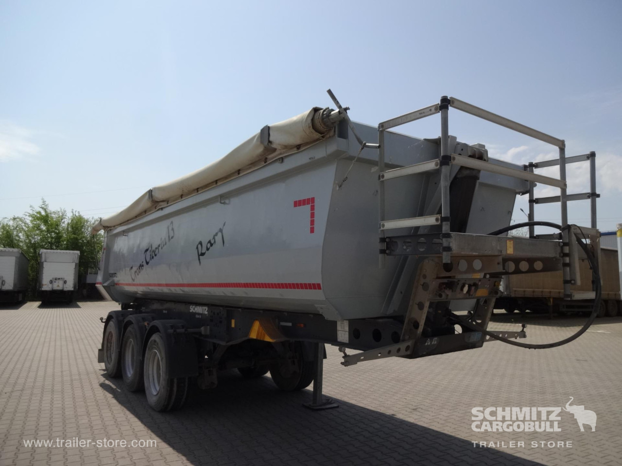 SCHMITZ Tipper Steel half pipe body 24m³ - Kipper oplegger: afbeelding 5 SCHMITZ Tipper Steel half pipe body 24m³ - Kipper oplegger: afbeelding 5