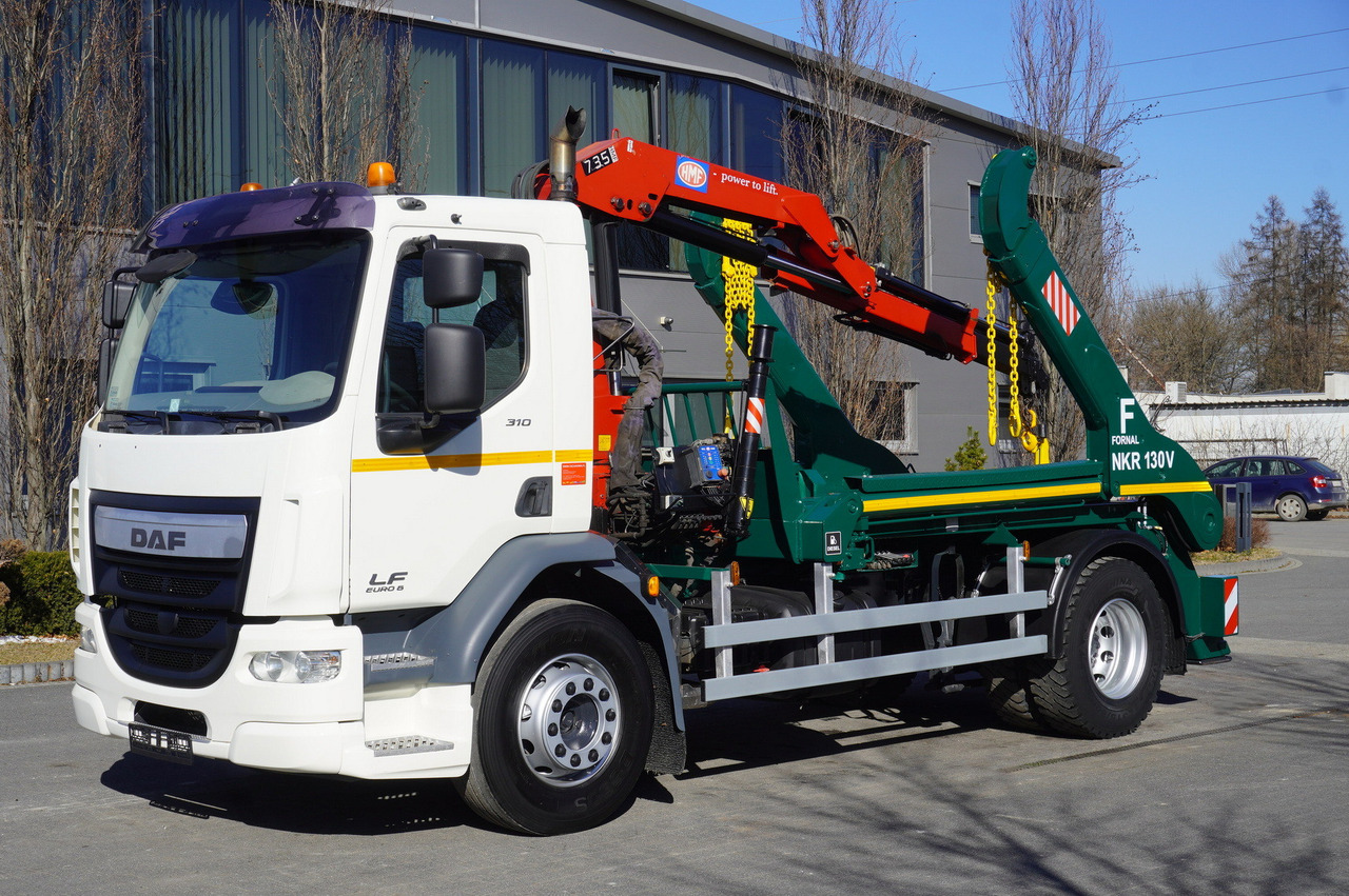 DAF LF 18.310 E6 / Skip loader Fornal NKR 130V / HDS HMF 735 K2 / Manual gearbox - Haakarmsysteem vrachtwagen, Kraanwagen: afbeelding 1 DAF LF 18.310 E6 / Skip loader Fornal NKR 130V / HDS HMF 735 K2 / Manual gearbox - Haakarmsysteem vrachtwagen, Kraanwagen: afbeelding 1