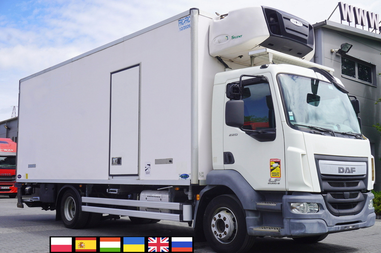 DAF LF 220 / Refrigerator 16 EPAL Multitemp / Carrier Supra 1150 MT / Palfinger 1500 kg - Koelwagen vrachtwagen: afbeelding 1 DAF LF 220 / Refrigerator 16 EPAL Multitemp / Carrier Supra 1150 MT / Palfinger 1500 kg - Koelwagen vrachtwagen: afbeelding 1