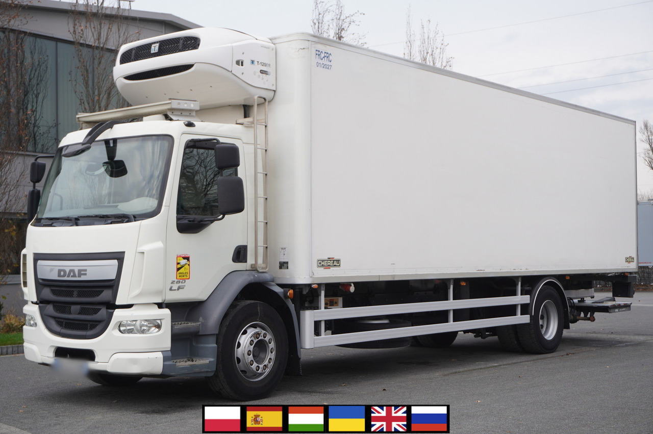 DAF LF 280 E6 4x2 / Chereau 22 EPAL refrigerator / Multitemperatura / Thermoking T1200R - Koelwagen vrachtwagen: afbeelding 1 DAF LF 280 E6 4x2 / Chereau 22 EPAL refrigerator / Multitemperatura / Thermoking T1200R - Koelwagen vrachtwagen: afbeelding 1