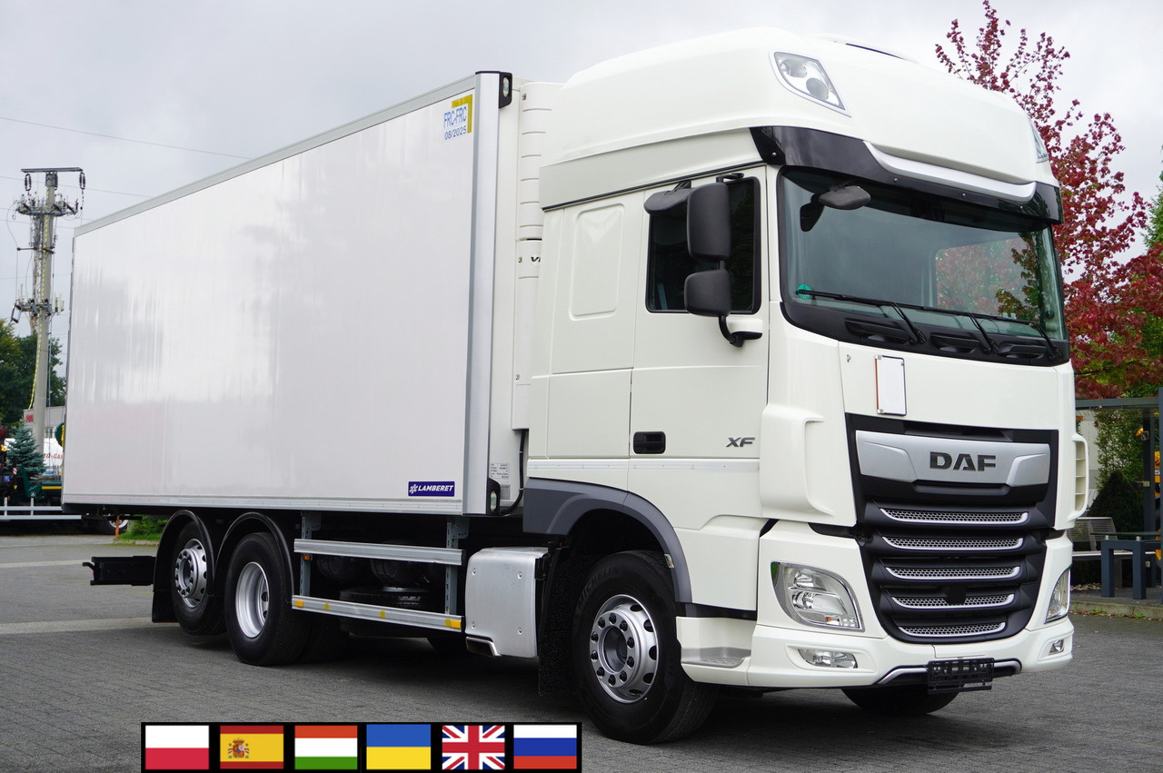 DAF XF 480 6x2 E6 / Lamberet refrigerator 18 EPAL Multitemperature / Carrier Vector 1950 MT - Koelwagen vrachtwagen: afbeelding 1 DAF XF 480 6x2 E6 / Lamberet refrigerator 18 EPAL Multitemperature / Carrier Vector 1950 MT - Koelwagen vrachtwagen: afbeelding 1