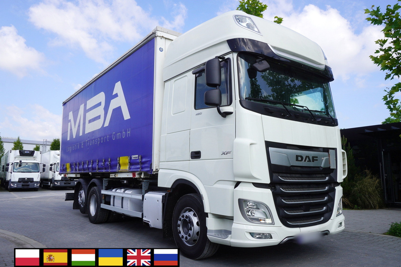 DAF XF 480 SSC / Curtainsider 19 EPAL / 2021 - Schuifzeilen vrachtwagen: afbeelding 1 DAF XF 480 SSC / Curtainsider 19 EPAL / 2021 - Schuifzeilen vrachtwagen: afbeelding 1