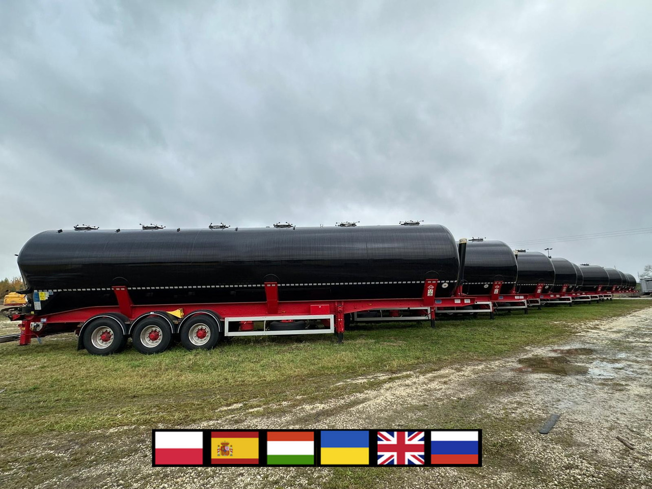 FELDBINDER 334C 15 A-1-1-40 Silo tank / 66 m3 / 2022 / 20 units - Bulkoplegger: afbeelding 1 FELDBINDER 334C 15 A-1-1-40 Silo tank / 66 m3 / 2022 / 20 units - Bulkoplegger: afbeelding 1