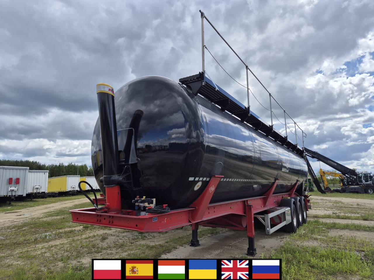 FELDBINDER KIP 66.3 Silo tank / 66 m3 / 2022 / 10 units - Bulkoplegger: afbeelding 1 FELDBINDER KIP 66.3 Silo tank / 66 m3 / 2022 / 10 units - Bulkoplegger: afbeelding 1