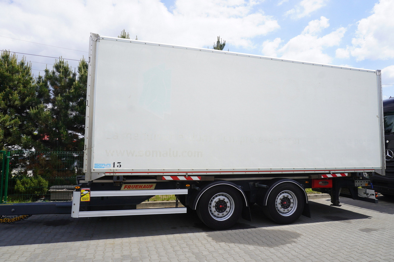 Fruehauf passthrough box trailer 18 EPAL / 2021 / SAF axles - Gesloten aanhangwagen: afbeelding 2 Fruehauf passthrough box trailer 18 EPAL / 2021 / SAF axles - Gesloten aanhangwagen: afbeelding 2