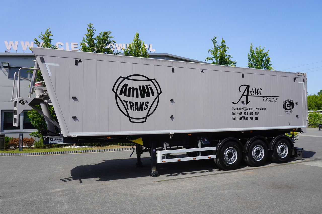 GRAS GS tipper / 52 m3 semi-trailer! / 2023 / 3 units - Kipper oplegger: afbeelding 2 GRAS GS tipper / 52 m3 semi-trailer! / 2023 / 3 units - Kipper oplegger: afbeelding 2