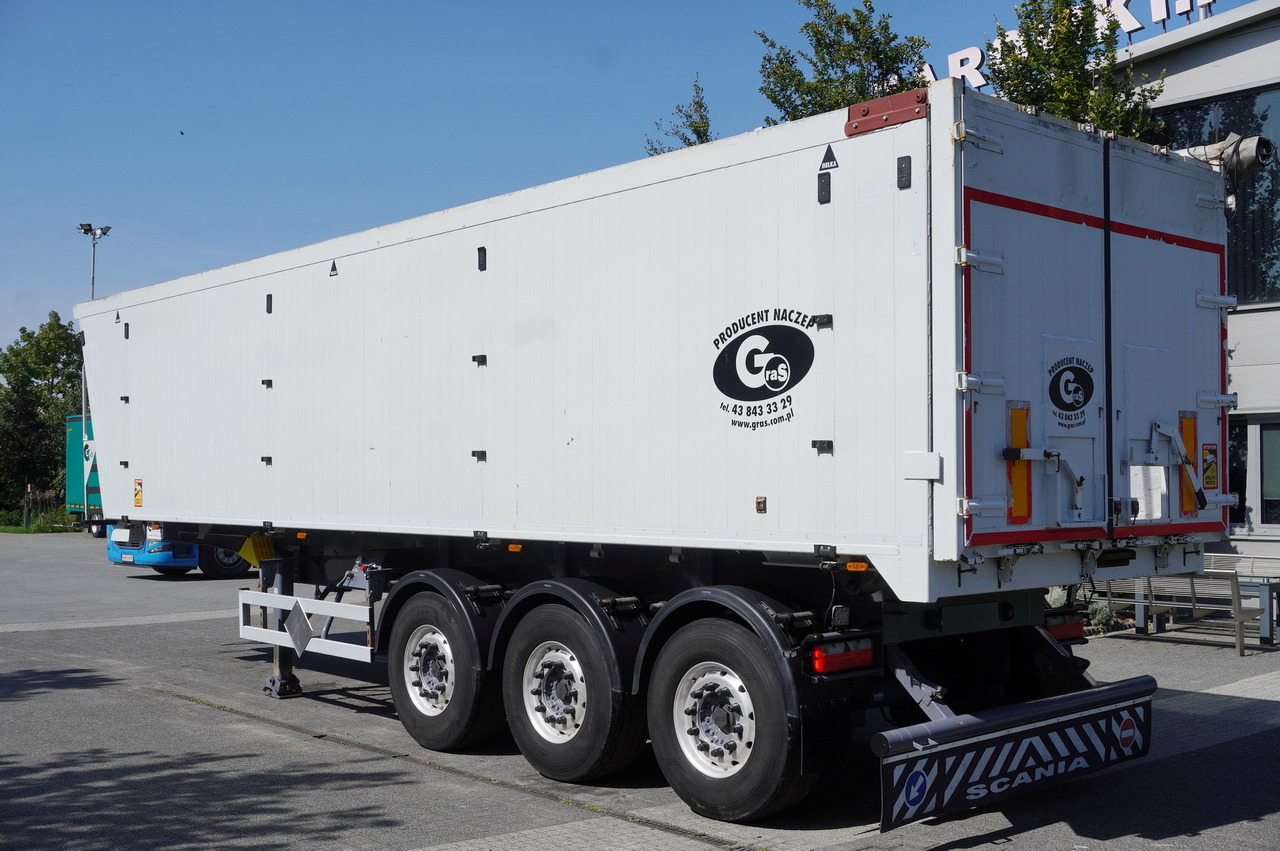 GRAS aluminum tipper semi-trailer 48 m³ - Kipper oplegger: afbeelding 3 GRAS aluminum tipper semi-trailer 48 m³ - Kipper oplegger: afbeelding 3