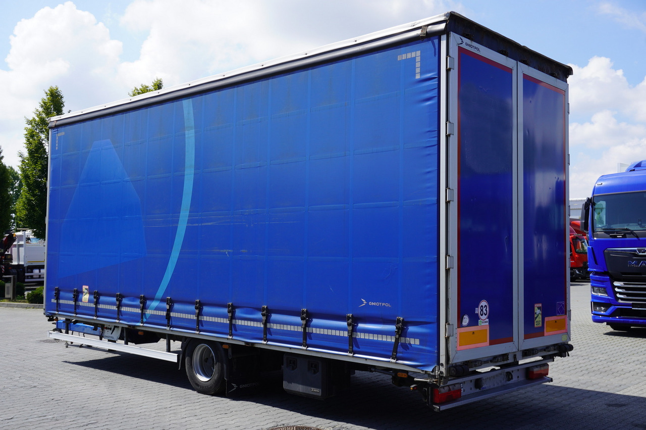 Gniotpol Tandem trailer Gniotpol / 10t / 2018 / 19 pallets - Aanhangwagen met huif: afbeelding 3 Gniotpol Tandem trailer Gniotpol / 10t / 2018 / 19 pallets - Aanhangwagen met huif: afbeelding 3