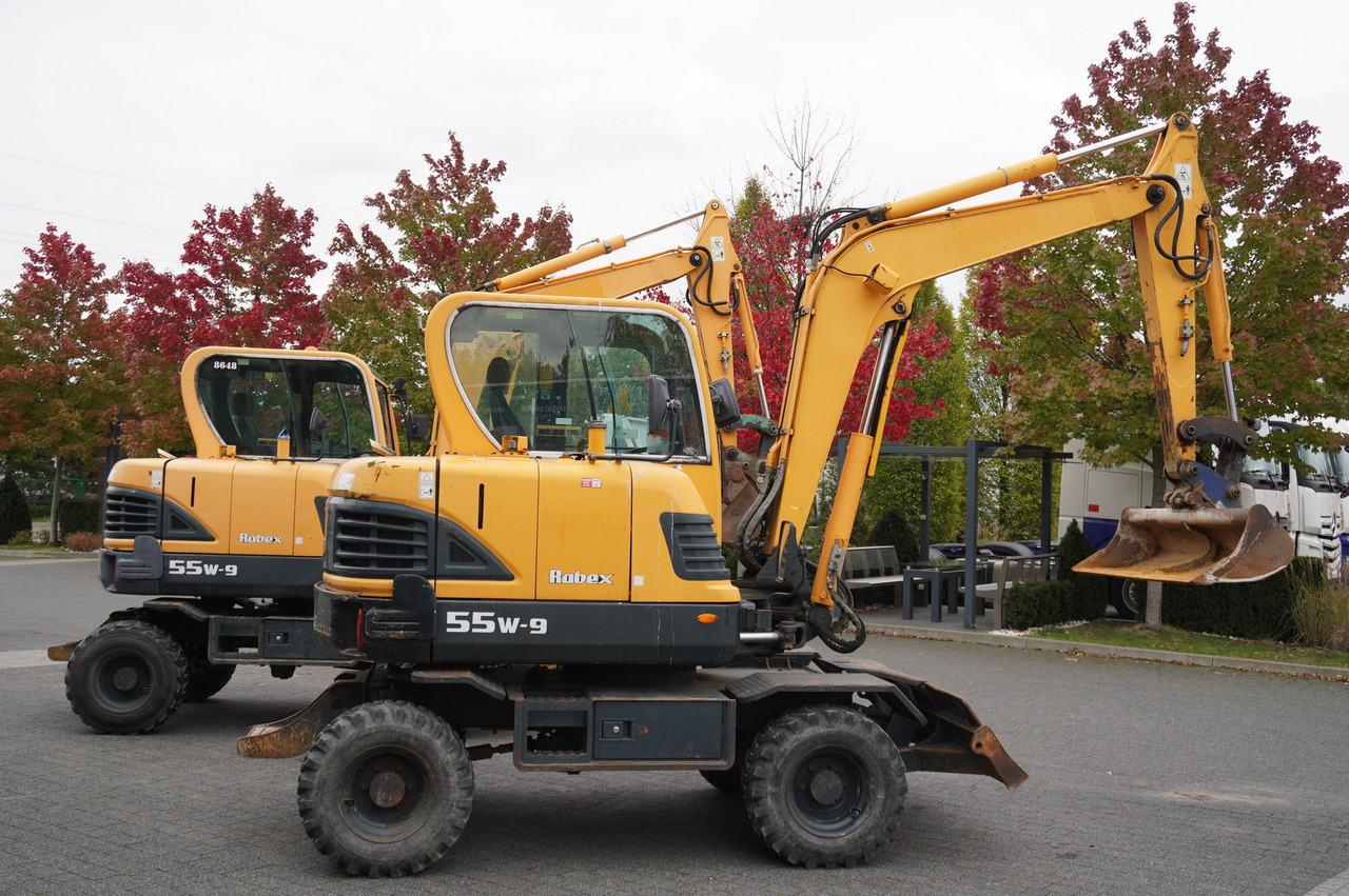 Hyundai Robex 55W-9 Wheeled Excavator 5.5t / 2 unit - Mobiele graafmachine: afbeelding 4 Hyundai Robex 55W-9 Wheeled Excavator 5.5t / 2 unit - Mobiele graafmachine: afbeelding 4