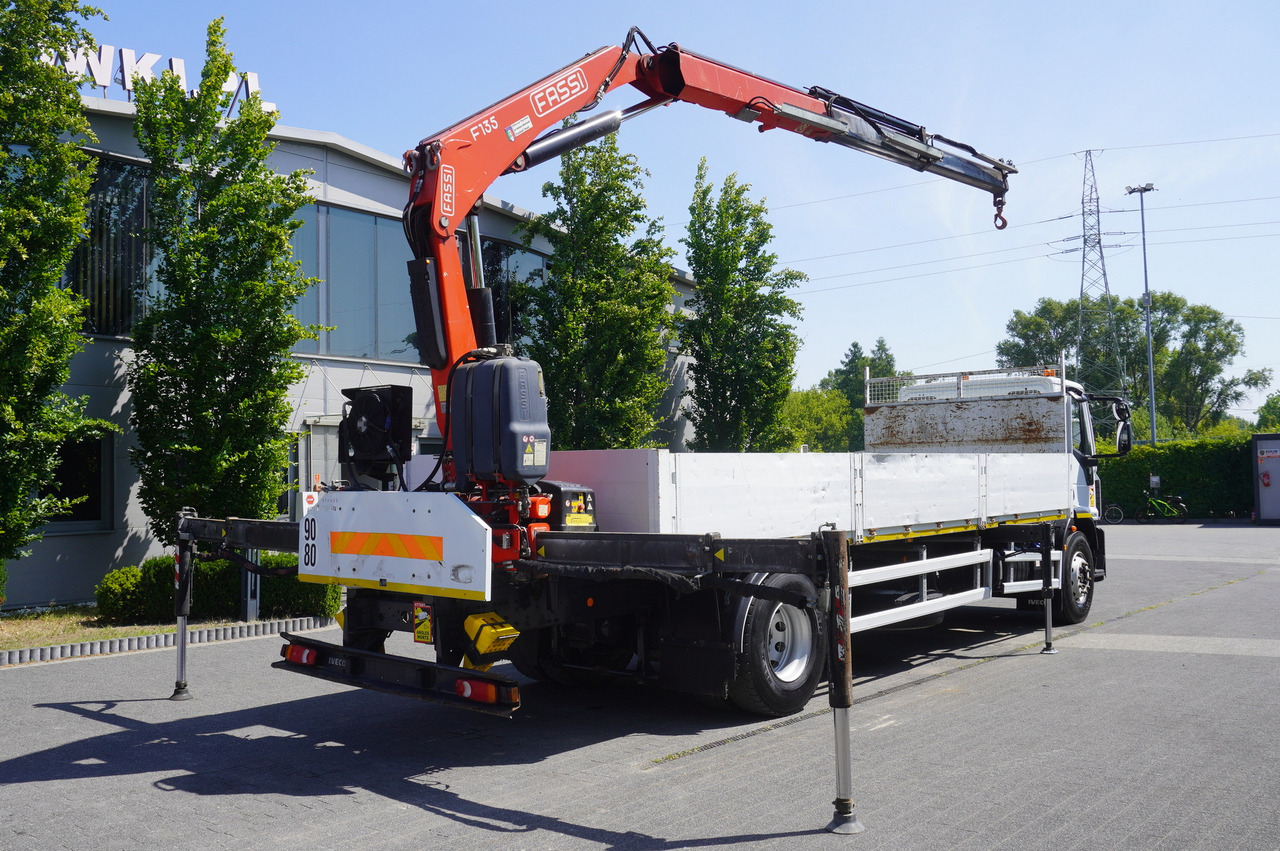 IVECO EUROCARGO 190-280L / FASSI F135A / 8 M / Lift cap. 5580 kg - Vrachtwagen met open laadbak, Kraanwagen: afbeelding 3 IVECO EUROCARGO 190-280L / FASSI F135A / 8 M / Lift cap. 5580 kg - Vrachtwagen met open laadbak, Kraanwagen: afbeelding 3