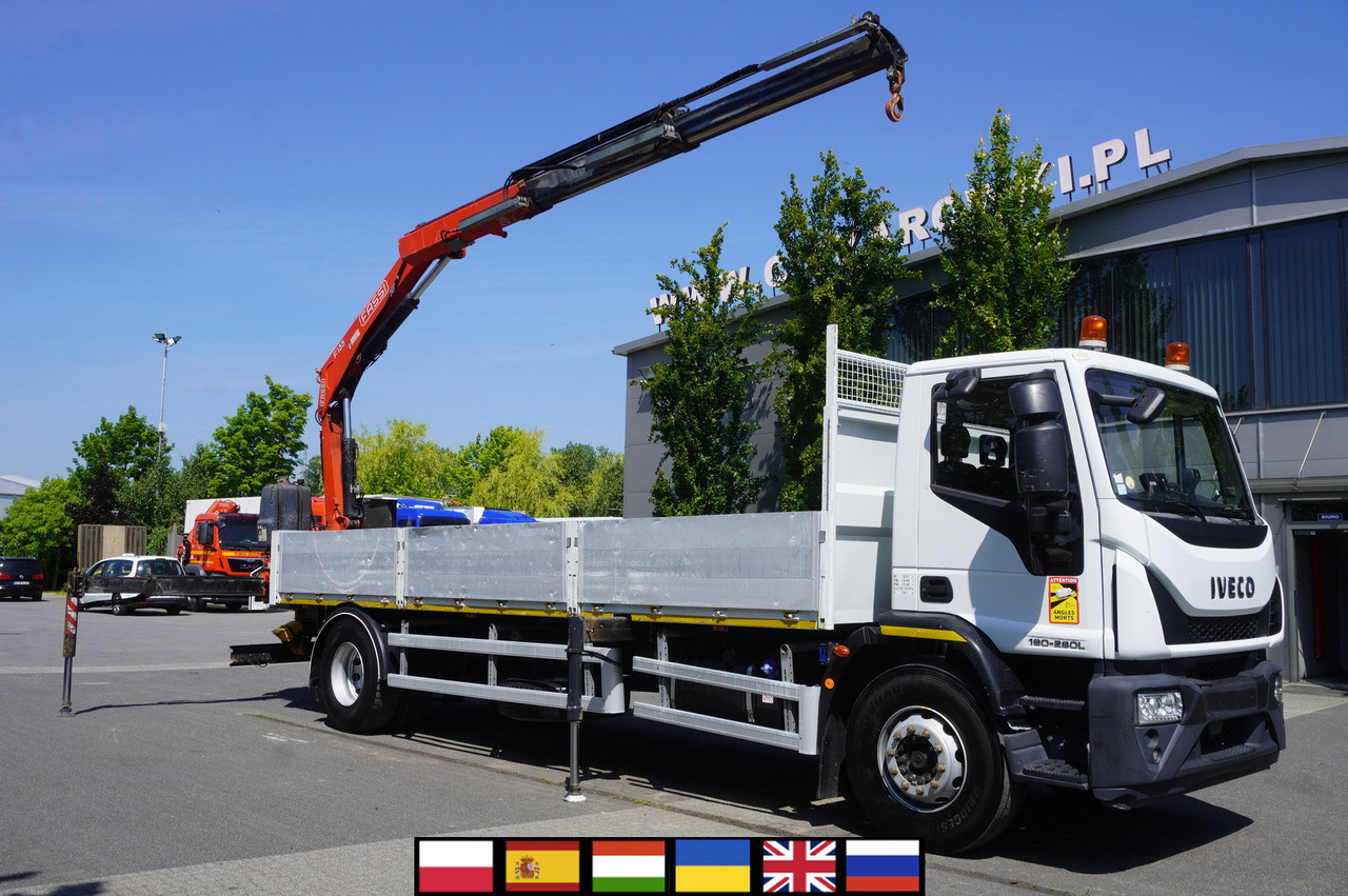 IVECO EUROCARGO 190-280L / FASSI F135A / 8 M / Lift cap. 5580 kg - Kraanwagen: afbeelding 1 IVECO EUROCARGO 190-280L / FASSI F135A / 8 M / Lift cap. 5580 kg - Kraanwagen: afbeelding 1