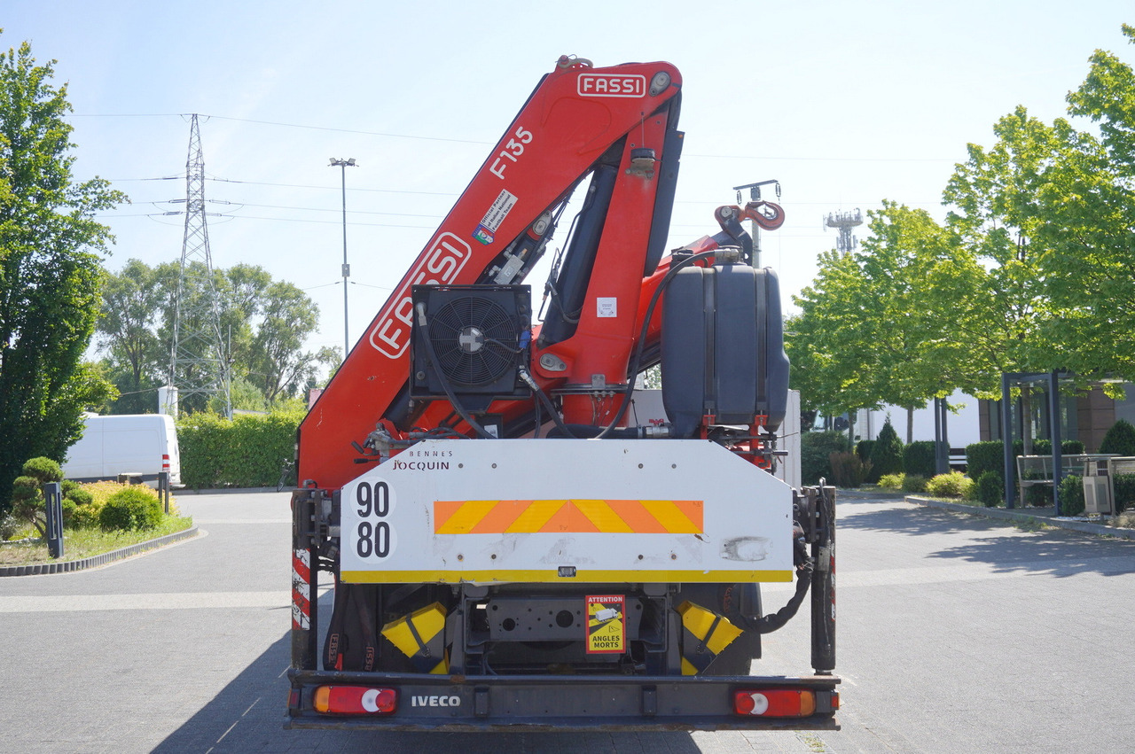 IVECO EUROCARGO 190-280L / FASSI F135A / 8 M / Lift cap. 5580 kg - Vrachtwagen met open laadbak, Kraanwagen: afbeelding 5 IVECO EUROCARGO 190-280L / FASSI F135A / 8 M / Lift cap. 5580 kg - Vrachtwagen met open laadbak, Kraanwagen: afbeelding 5