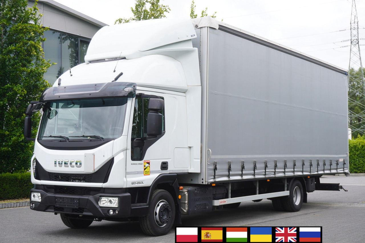 IVECO Eurocargo 120-250L / 40 tho. km !!! / Curtainsider 20 EPAL / 2023 - Schuifzeilen vrachtwagen: afbeelding 1 IVECO Eurocargo 120-250L / 40 tho. km !!! / Curtainsider 20 EPAL / 2023 - Schuifzeilen vrachtwagen: afbeelding 1