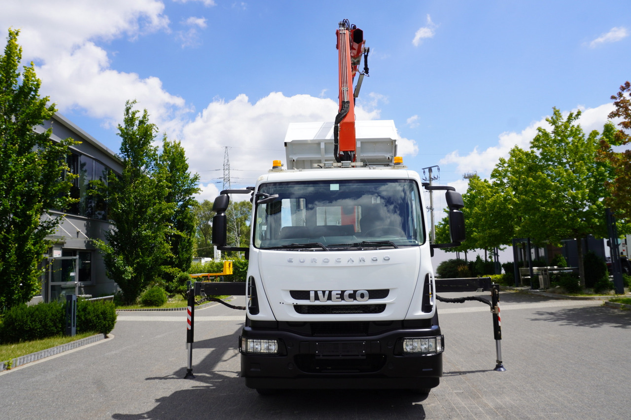 IVECO Eurocargo 160E22 EEV Dump truck / Bortmatic / Crane FASSI F95A.0.22 - Vrachtwagen met open laadbak, Kraanwagen: afbeelding 2 IVECO Eurocargo 160E22 EEV Dump truck / Bortmatic / Crane FASSI F95A.0.22 - Vrachtwagen met open laadbak, Kraanwagen: afbeelding 2