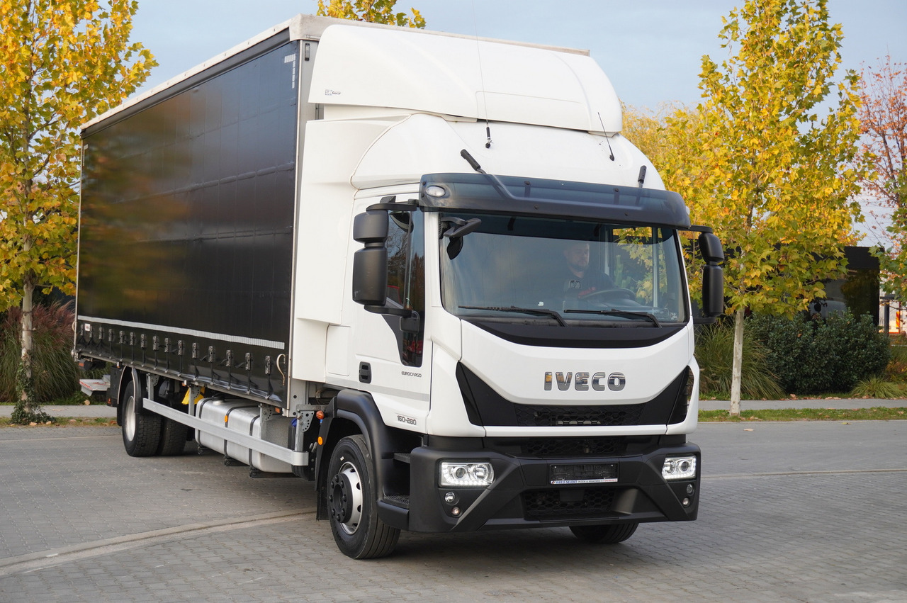 IVECO Eurocargo ML 160E28 E6 Glob / 21 europallets / 2 identical units - Schuifzeilen vrachtwagen: afbeelding 1 IVECO Eurocargo ML 160E28 E6 Glob / 21 europallets / 2 identical units - Schuifzeilen vrachtwagen: afbeelding 1