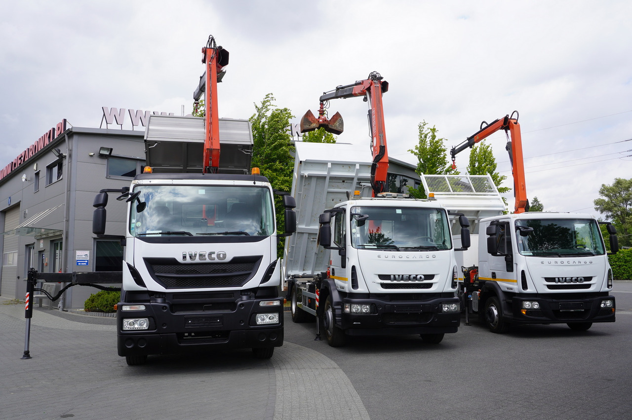 IVECO Stralis 310 E6 / NEW 3-sided tipper / Fassi F135 crane with remote control - Kipper vrachtwagen, Kraanwagen: afbeelding 3 IVECO Stralis 310 E6 / NEW 3-sided tipper / Fassi F135 crane with remote control - Kipper vrachtwagen, Kraanwagen: afbeelding 3