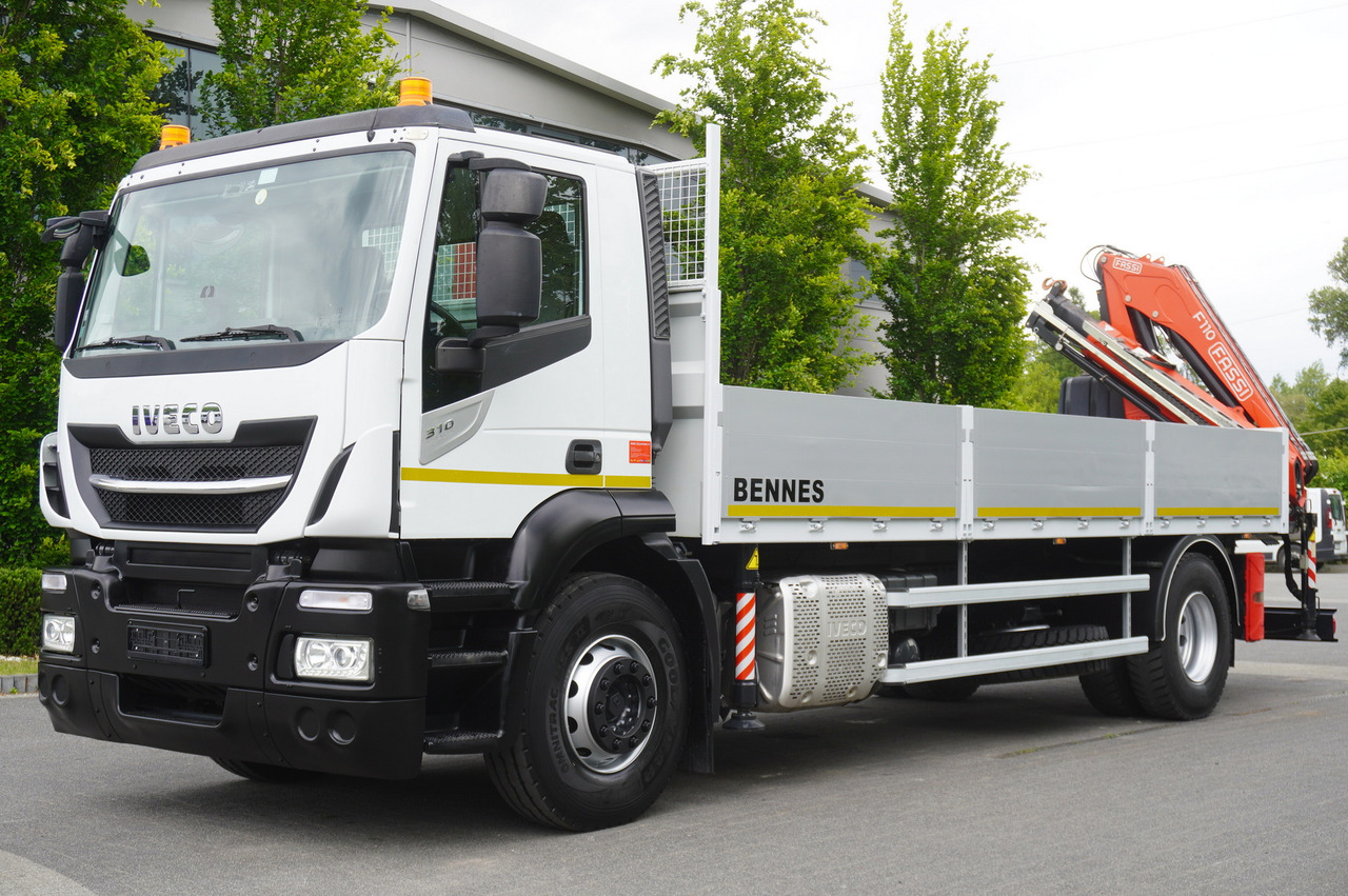 Iveco Stralis 310 / 34 tho km !!! / FASSI 4 Tons 400 MTH! / Flatbed - Vrachtwagen met open laadbak, Kraanwagen: afbeelding 4 Iveco Stralis 310 / 34 tho km !!! / FASSI 4 Tons 400 MTH! / Flatbed - Vrachtwagen met open laadbak, Kraanwagen: afbeelding 4