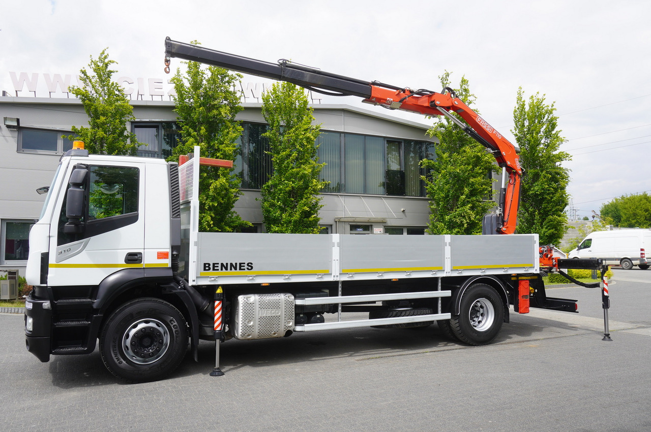 Iveco Stralis 310 / 34 tho km !!! / FASSI 4 Tons 400 MTH! / Flatbed - Vrachtwagen met open laadbak, Kraanwagen: afbeelding 5 Iveco Stralis 310 / 34 tho km !!! / FASSI 4 Tons 400 MTH! / Flatbed - Vrachtwagen met open laadbak, Kraanwagen: afbeelding 5