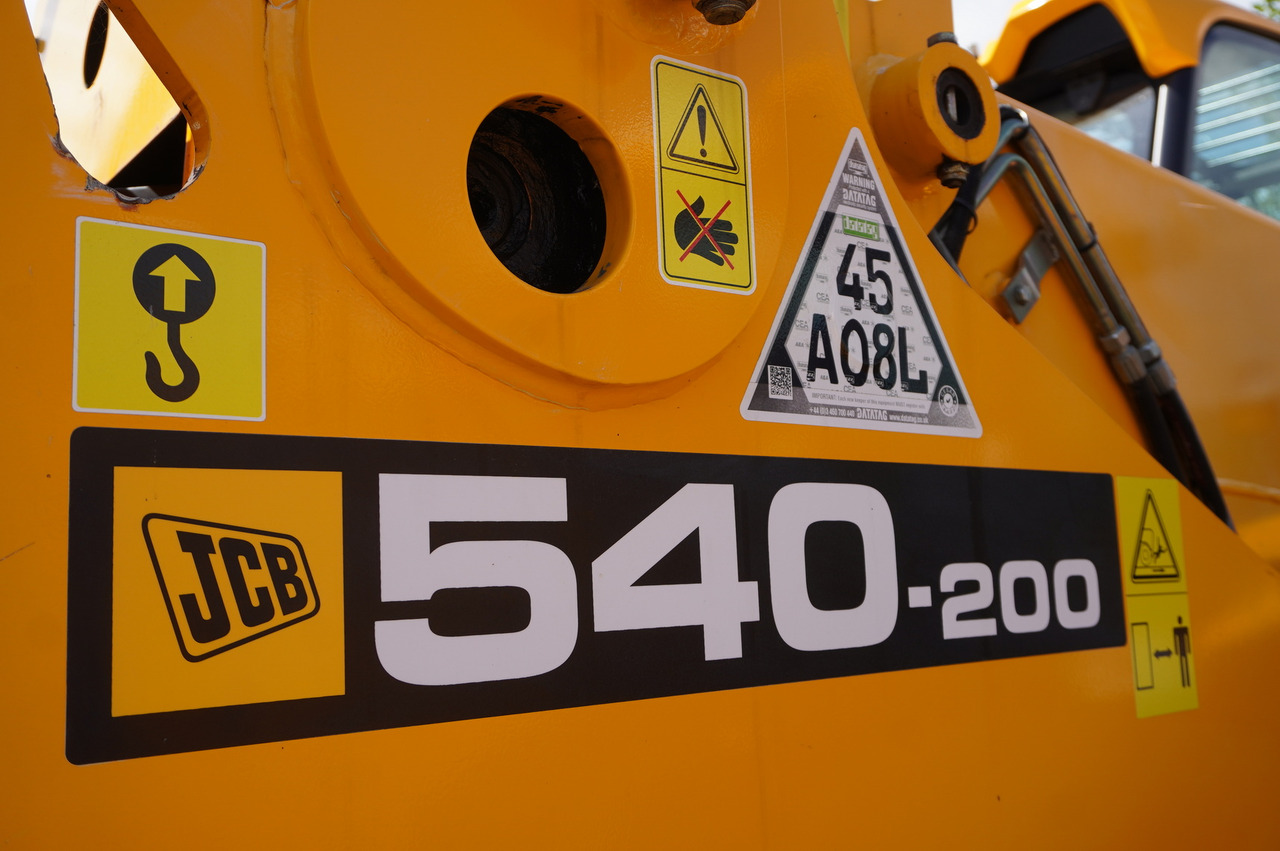 JCB 540-200 Telescopic Loader / 20 m reach / joystick / 2 units - Telescooplader: afbeelding 5 JCB 540-200 Telescopic Loader / 20 m reach / joystick / 2 units - Telescooplader: afbeelding 5