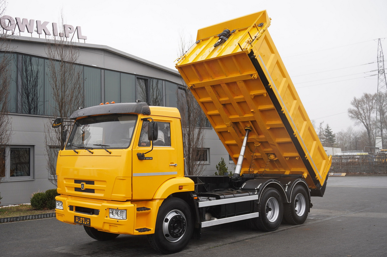 KAMAZ T2530 E5 6×4 / 3-sided tipper - Kipper vrachtwagen, Kraanwagen: afbeelding 1 KAMAZ T2530 E5 6×4 / 3-sided tipper - Kipper vrachtwagen, Kraanwagen: afbeelding 1
