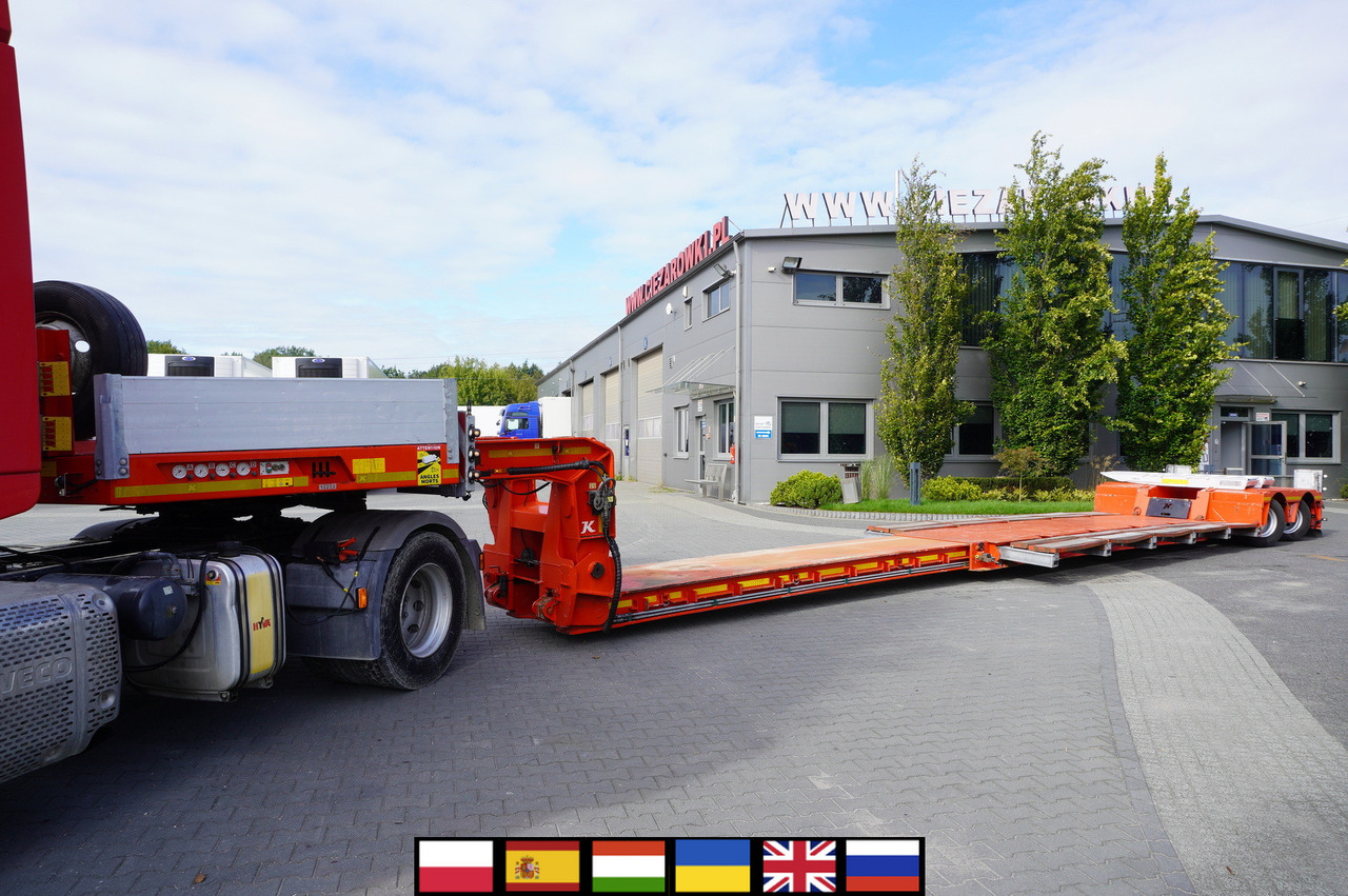 KÄSSBOHRER LB2 TIEF-BETT low loader semi-trailer / 16.5 m / Extendable semi-trailer / steered axles / 2 units - Dieplader oplegger: afbeelding 1 KÄSSBOHRER LB2 TIEF-BETT low loader semi-trailer / 16.5 m / Extendable semi-trailer / steered axles / 2 units - Dieplader oplegger: afbeelding 1