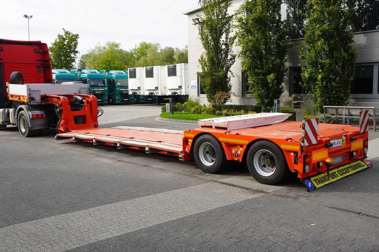 KÄSSBOHRER LB2 TIEF-BETT low loader semi-trailer / 16.5 m / Extendable semi-trailer / steered axles / 2 units - Dieplader oplegger: afbeelding 4 KÄSSBOHRER LB2 TIEF-BETT low loader semi-trailer / 16.5 m / Extendable semi-trailer / steered axles / 2 units - Dieplader oplegger: afbeelding 4