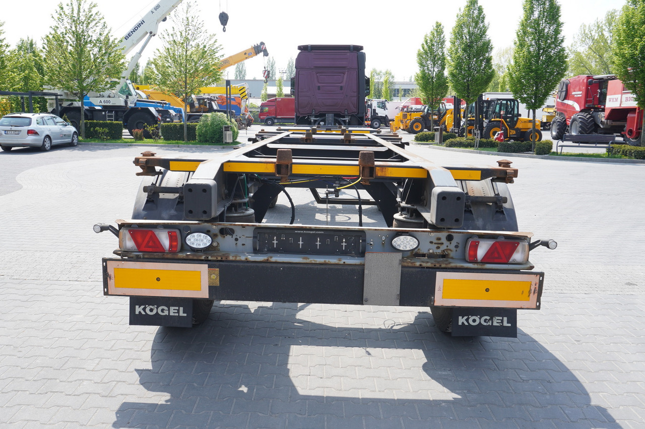 KOGEL AWE 18, two-axle, BDF, 7.5m chassis , air suspension, SAF axles - Chassis aanhangwagen: afbeelding 5 KOGEL AWE 18, two-axle, BDF, 7.5m chassis , air suspension, SAF axles - Chassis aanhangwagen: afbeelding 5