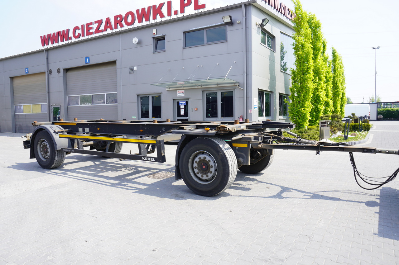 KOGEL AWE 18, two-axle, BDF, 7.5m chassis , air suspension, SAF axles - Chassis aanhangwagen: afbeelding 1 KOGEL AWE 18, two-axle, BDF, 7.5m chassis , air suspension, SAF axles - Chassis aanhangwagen: afbeelding 1