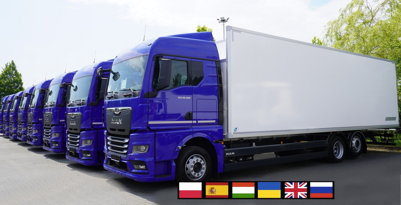 MAN New MAN TGX 26.400 / NEW IGLOOCAR refrigerator 23 pallets / 6×2 / 2024 / 10 units - Isotherm vrachtwagen: afbeelding 1 MAN New MAN TGX 26.400 / NEW IGLOOCAR refrigerator 23 pallets / 6×2 / 2024 / 10 units - Isotherm vrachtwagen: afbeelding 1