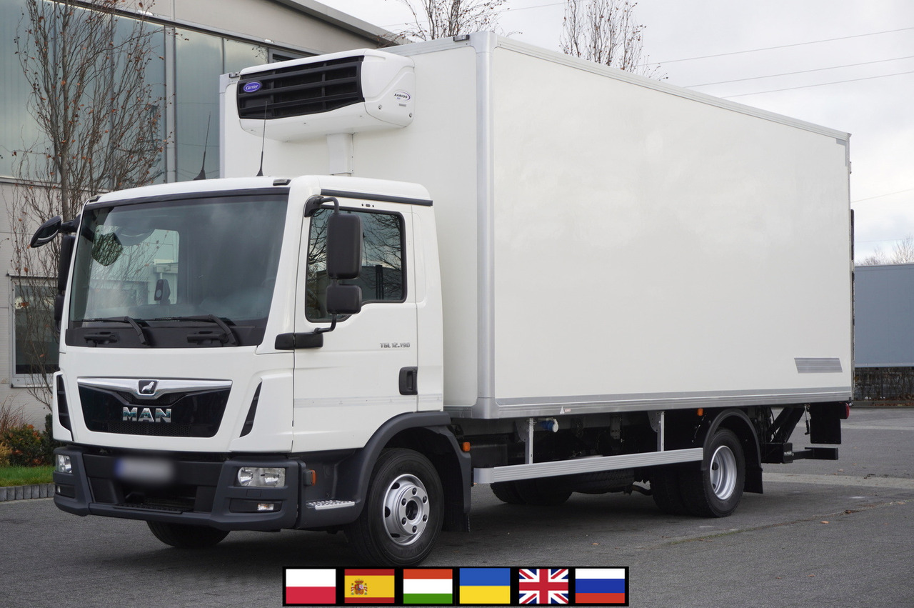 MAN TGL 12.190 / 14 EPAL Refrigerator / Carrier Xarios 500 / 3 units - Koelwagen vrachtwagen: afbeelding 1 MAN TGL 12.190 / 14 EPAL Refrigerator / Carrier Xarios 500 / 3 units - Koelwagen vrachtwagen: afbeelding 1