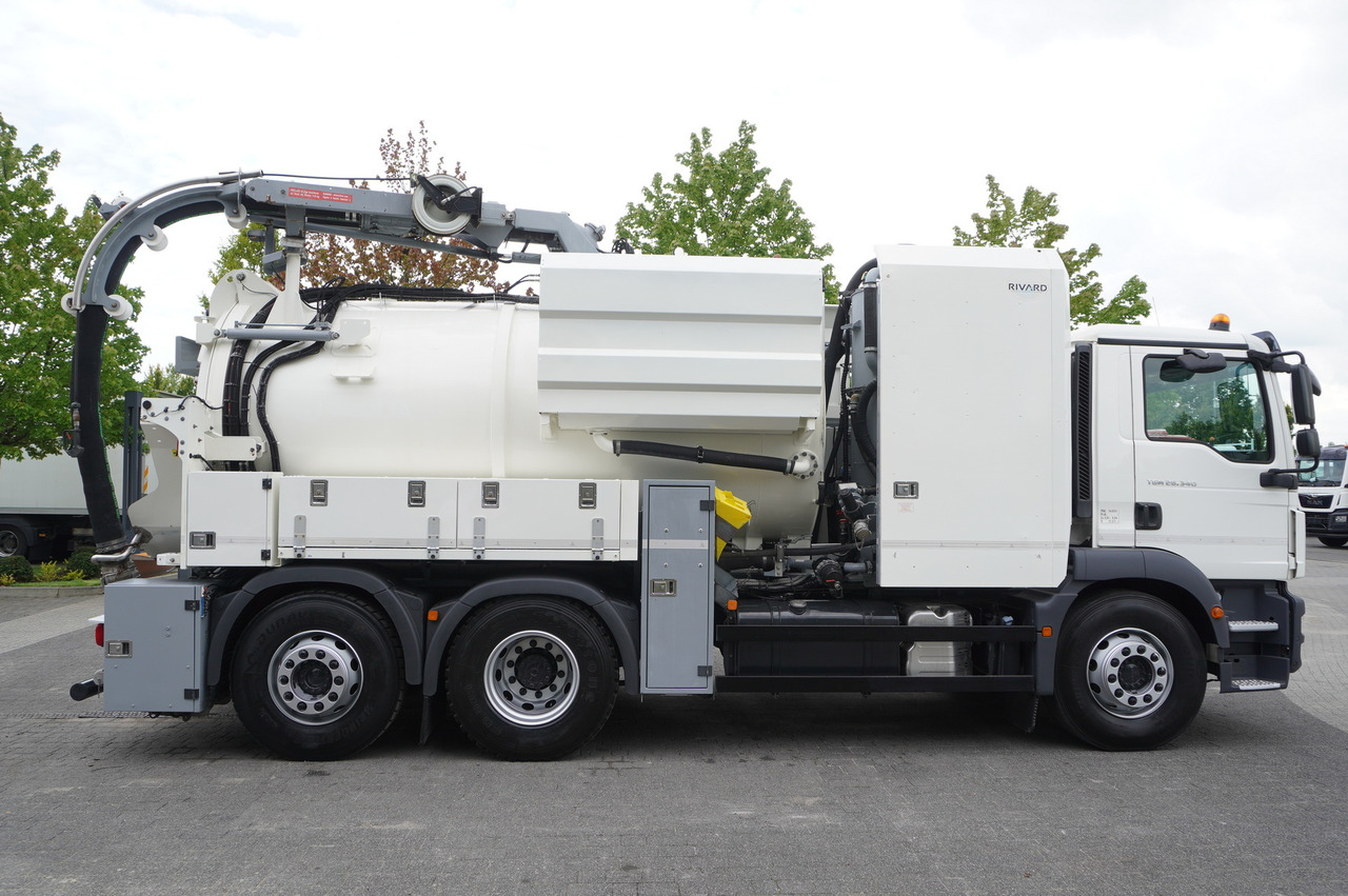 MAN TGM 26.340 E6 / RIVARD sewage cleaner 11.8 m3 / 170 tho. km / steered axle - Vacuümwagen: afbeelding 2 MAN TGM 26.340 E6 / RIVARD sewage cleaner 11.8 m3 / 170 tho. km / steered axle - Vacuümwagen: afbeelding 2